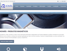 Tablet Screenshot of koimas.com.br